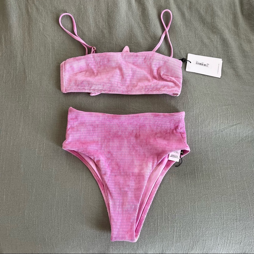 Pink Bikini - (high waist)
